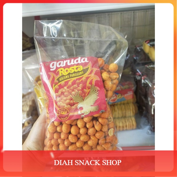 

Garuda Rosta Kacang Panggang Pedas Snack kiloan250gr