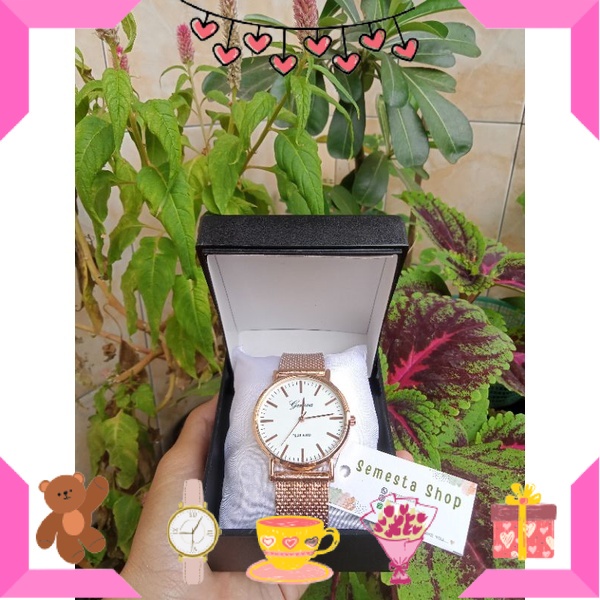 

HAMPERS BAYI ANAK MUDA REMAJA PACAR ISTRI BIKIN ROMANTIS ANNIVERSERY/ JAM TANGAN WANITA ANALOG || KADO ULANG TAHUN || KADO WISUDA MURAH || FREE BOX BATRE GIFT / ULTAH LAHIRAN WISUDA JADIAN