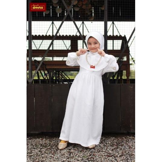 Busana muslim anak perempuan Dannis Gamis Ihrom