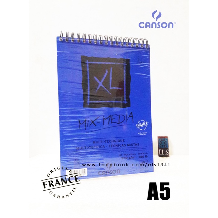 

[Best Seller] Canson XL Mix Media A5