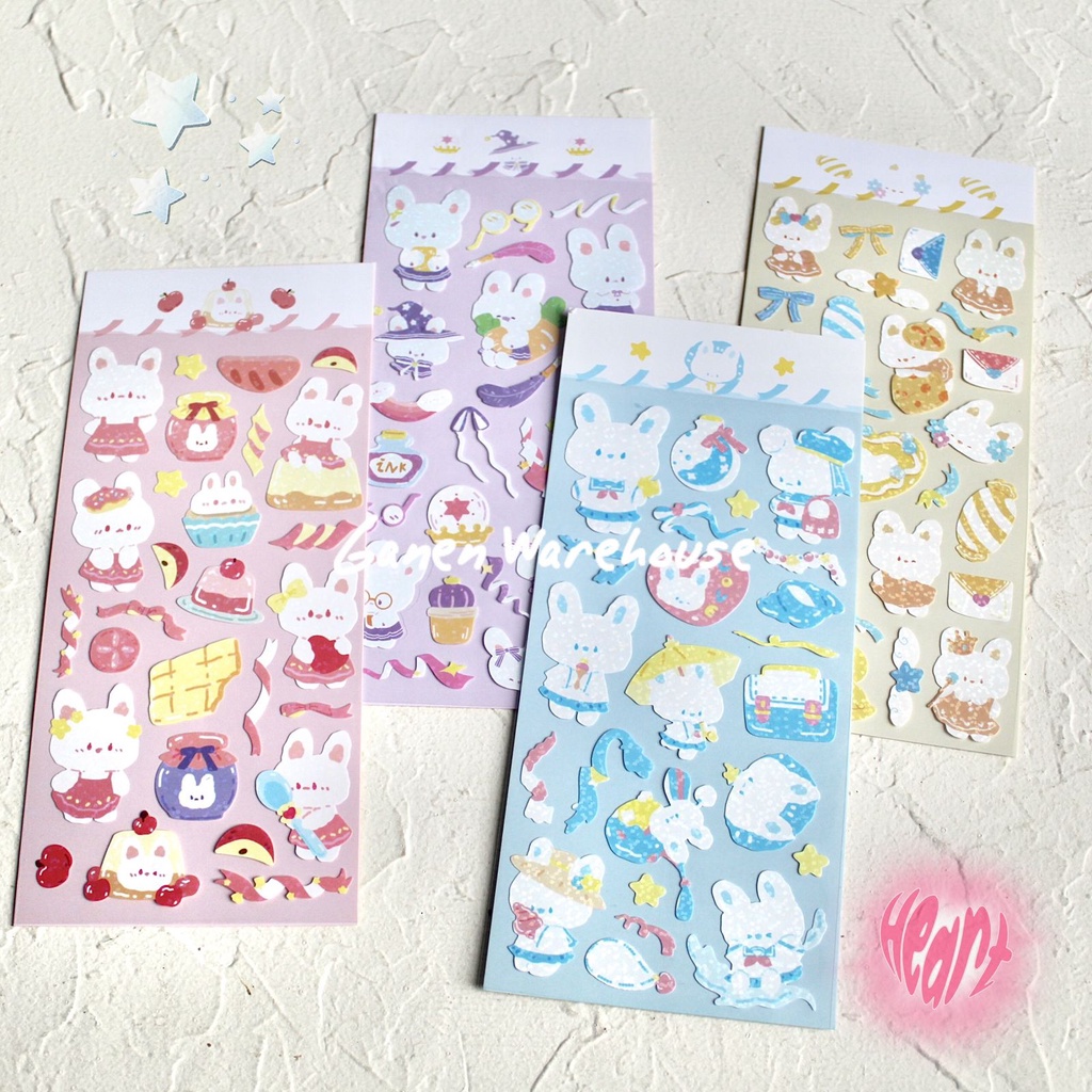 

[GW] Sticker Cute 1 Lembar Dekorasi DIY Lucu PVC
