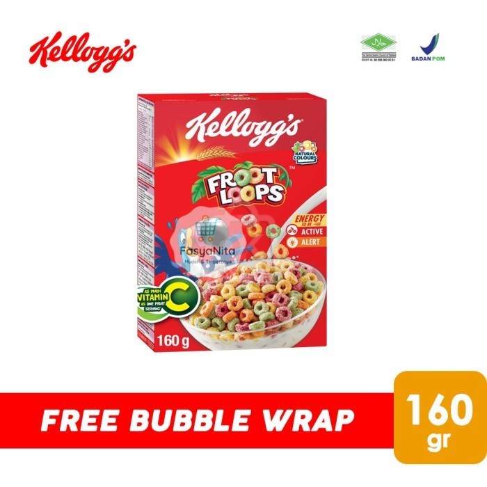 

Kelloggs Froot Loops Sereal (150gr) - FasyAnita Mart Denpasar