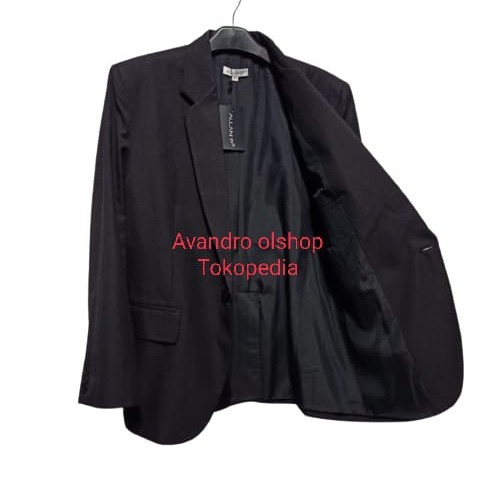 best -Jas Pria Slim fit Jas Formal Pria Blazer Pria Kualitas Premium - Abu abu tua, S