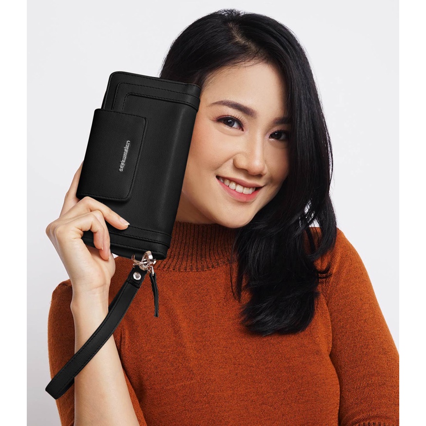 Dompet Wanita Sophie Martin DOMPET MODESTE BLACK W2678B5 Ori Kuwalitas Terjamin