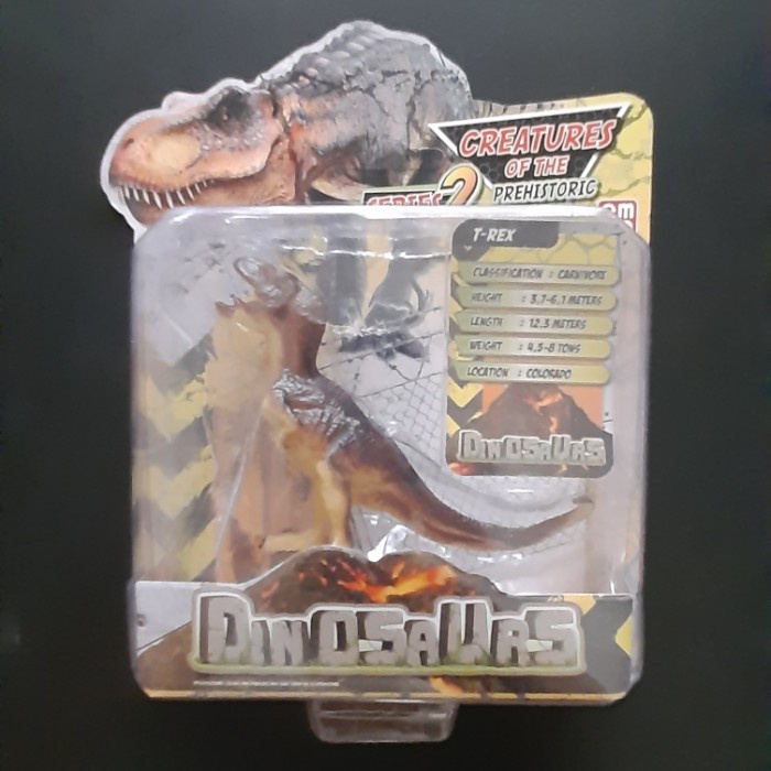 Dinosaurs Emco TRex T-Rex Jurassic Park Miniatur Boneka Dinosaurus