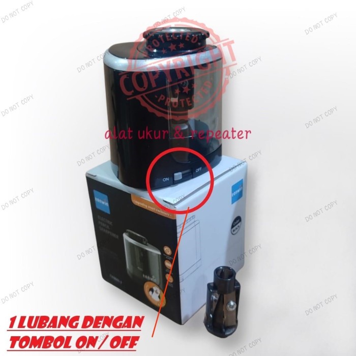 

[Best Seller] Rautan Pensil Serutan Electric Pensil Otomatis Elektrik Sharpener - Serut 1 Hitam