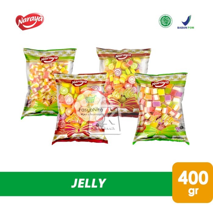 

Jelly Naraya / Permen Jelly / Roll / Sandwich (400 gr) - Mini Sandwich - FasyAnita Mart Denpasar