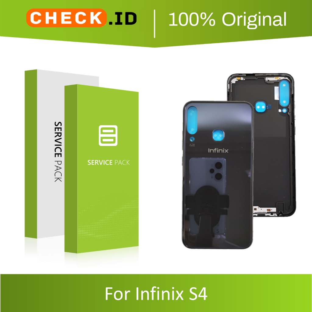 [ CHECK.ID ] BACKDOOR BACK COVER TUTUP BELAKANG INFINIX S4 ~ X626, X626B ORIGINAL