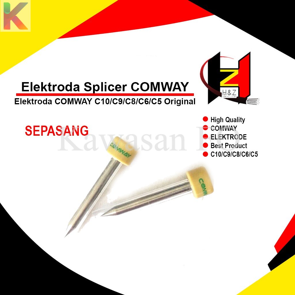 COMWAY ELEKTRODA | Jarum Splicer Comway | Elektrode Splicer Comway ORIGINAL