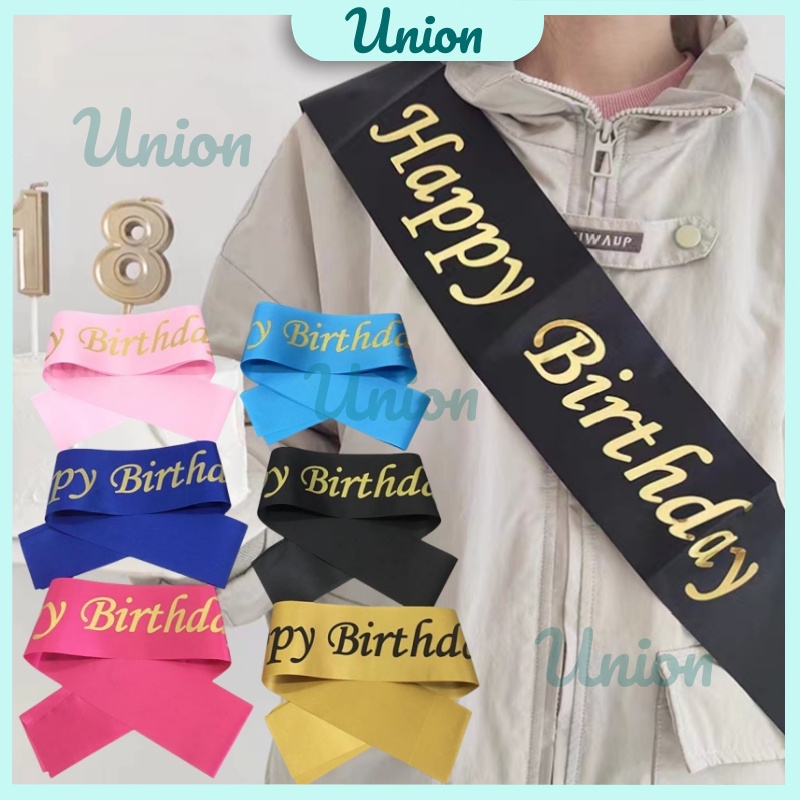 UM Selempang Graduation Graduate / Fashion Birthday Party Mahkota Dan Selempang / Selempang Ulang Ta