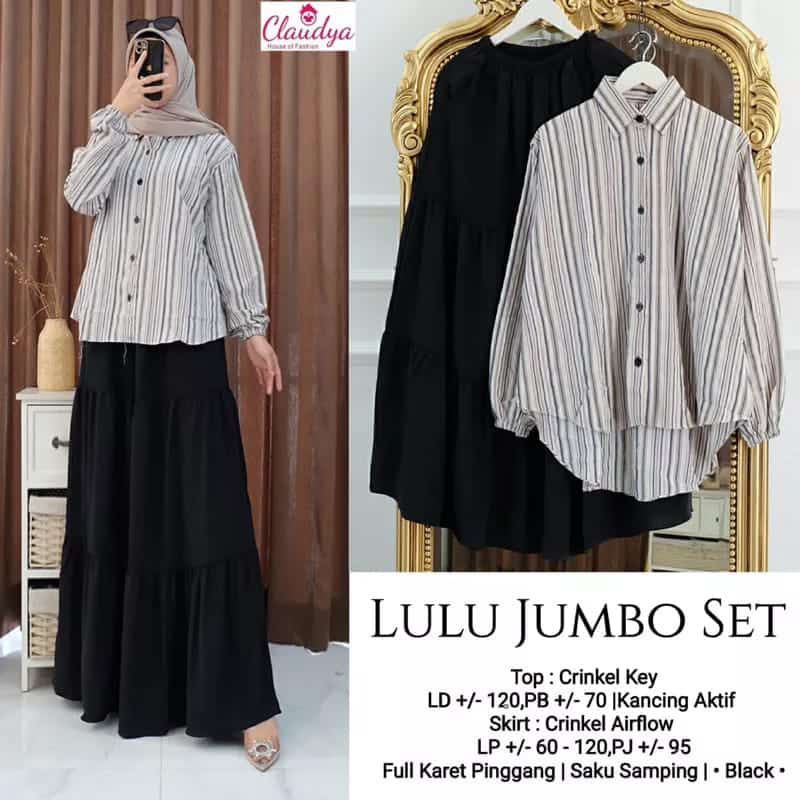KOLEKSI BV stripa set maxy/LULU JUMBO SET