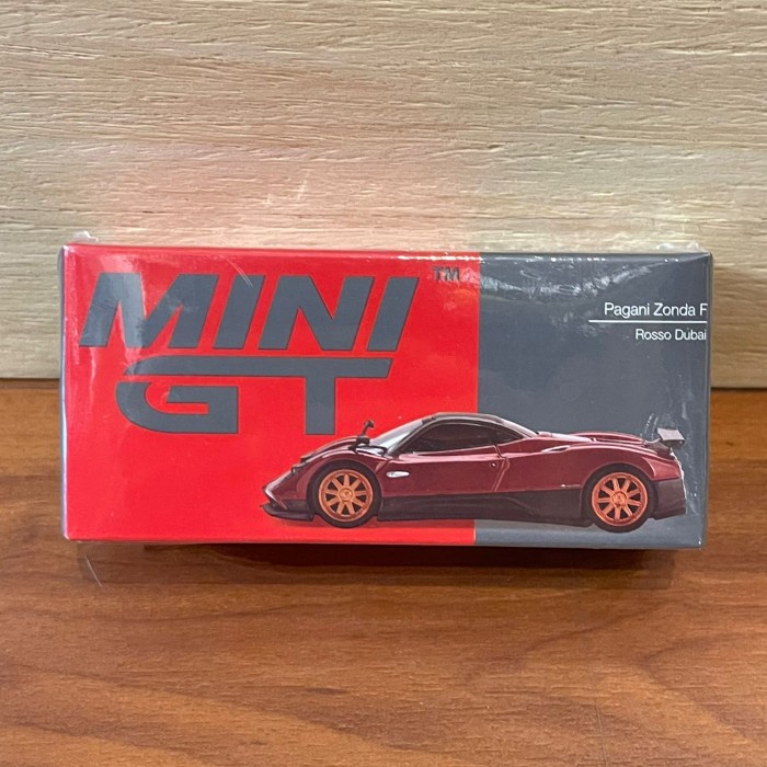 MINI GT 382 PAGANI ZONDA F ROSSO DUBAI MINI GT LP27
