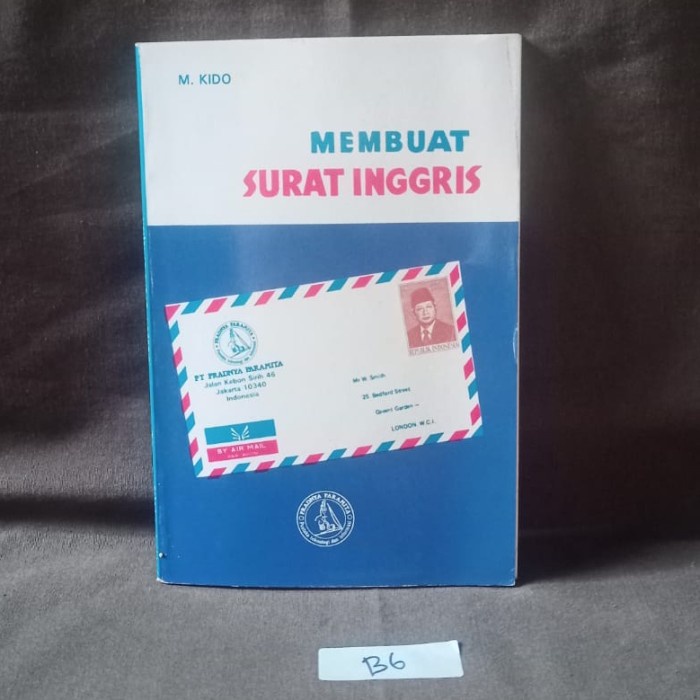 

Membuat Surat Inggris