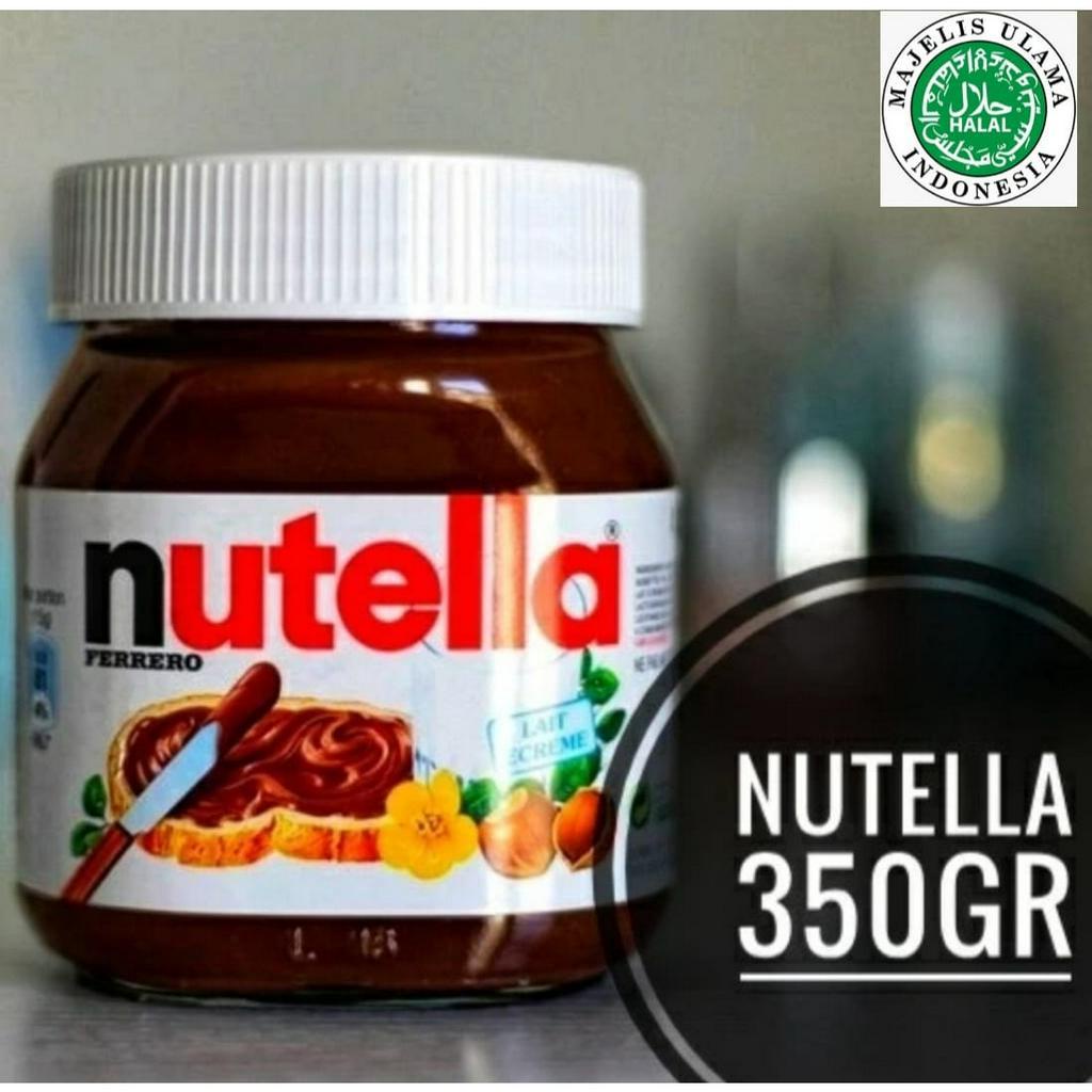 

nutella 350gr / selai kacang coklat nutella ED okt 2025