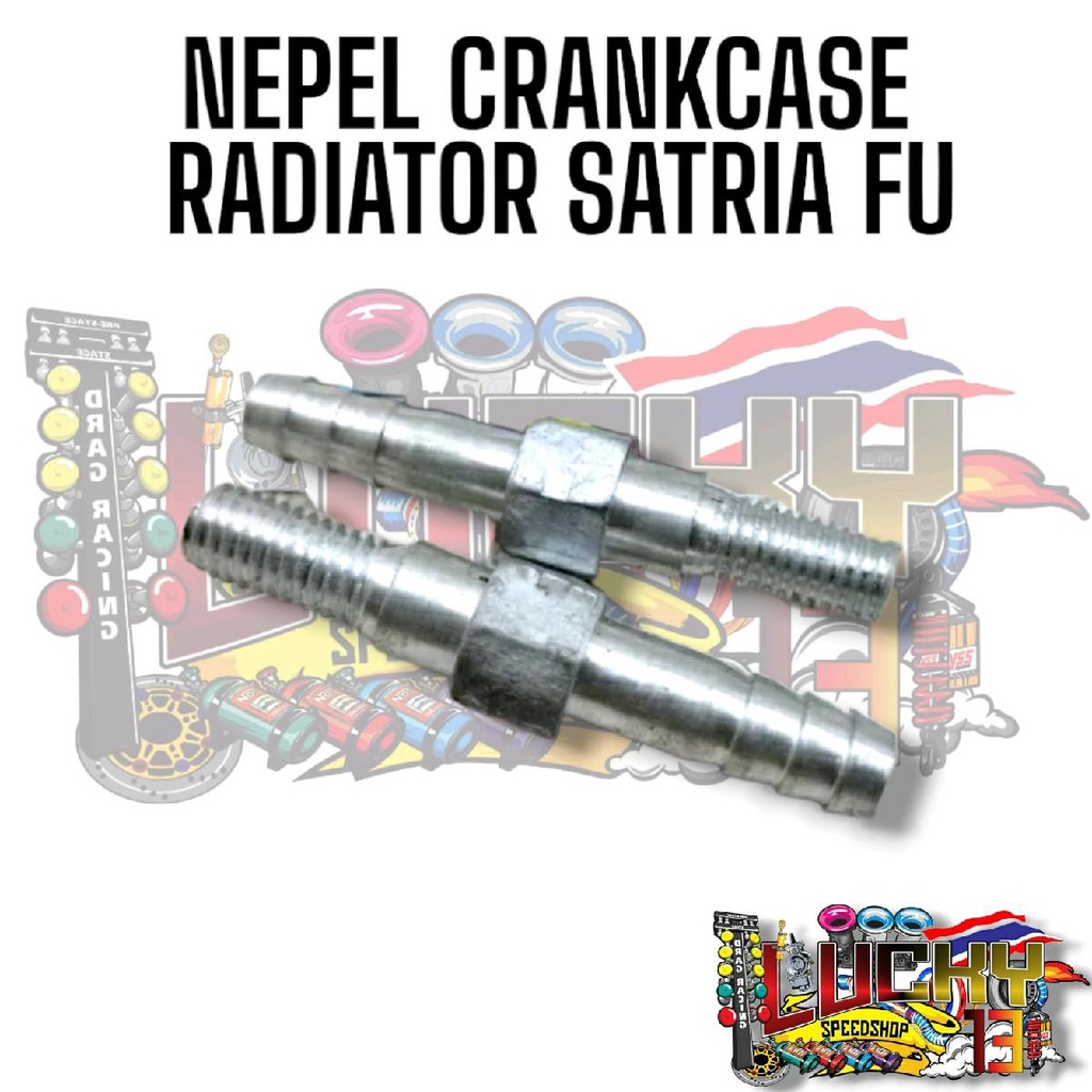 Nepel Oil Cooler Crankcase Blok Head Selang Oil Cooler Universal