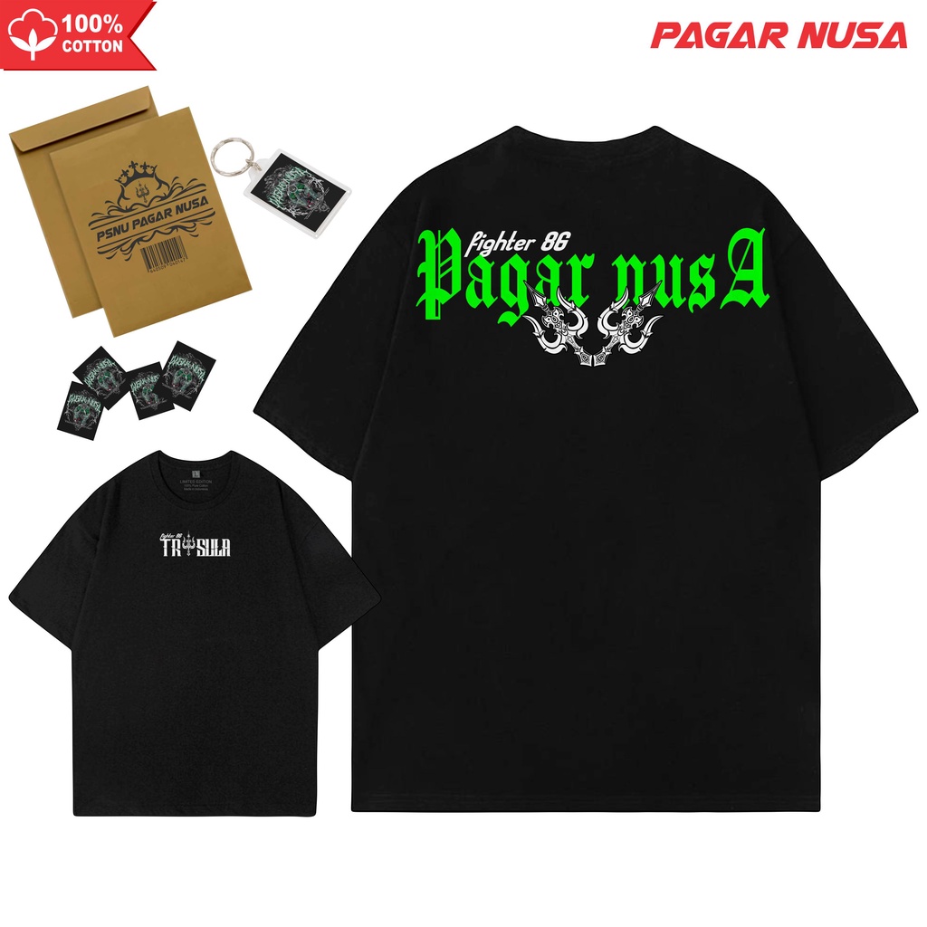 KAOS PAGAR NUSA FIGHTER 86 PAGAR NUSA PN GASMI  SENYAPN GARAPN