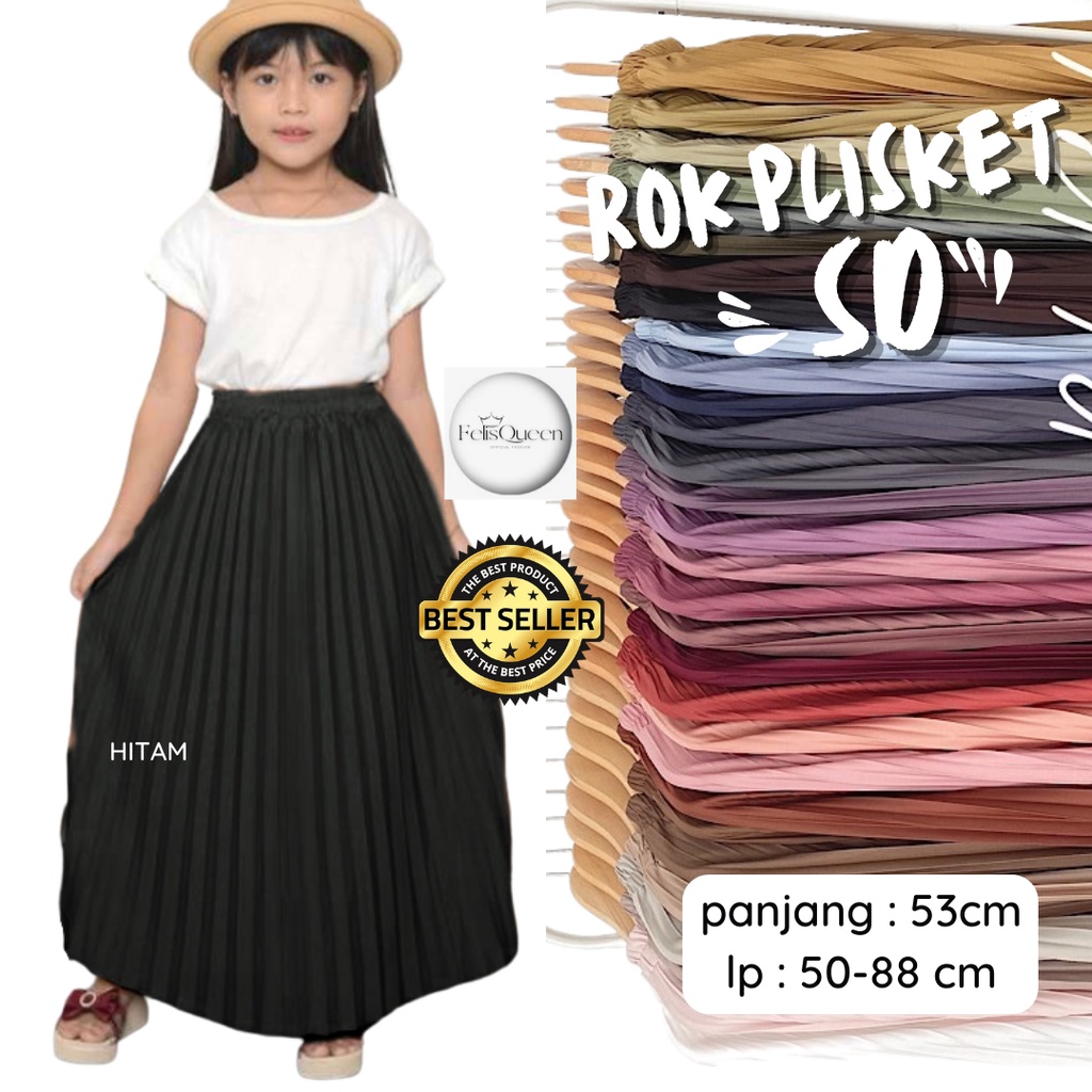 rok plisket putih rempel besar SD PREMIUM / rok pliskket premium 100% hyget/rok plisket ANAK SEKOLAH