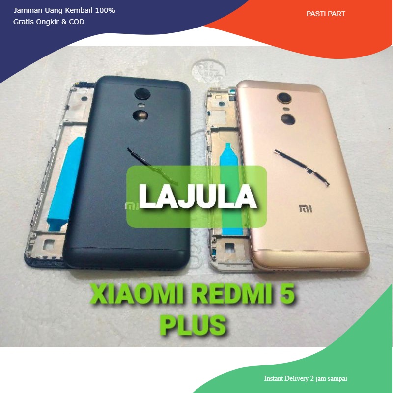 kesing housing casing full set xiaomi redmi 5 plus / redmi 5+ freme + backdoor original