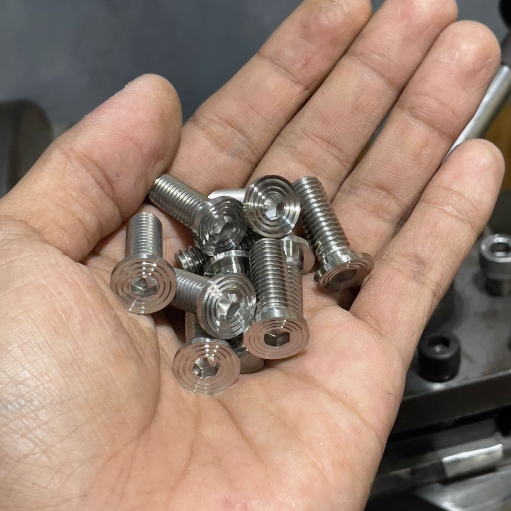 BAUT PIRINGAN STAINLESS BAUT PIRINGAN DRAT 12