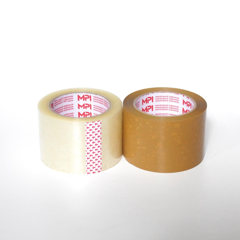 

Lakban Bening - Lakban Coklat LEBAR 72 mm x 100 Yard - Master Pack Indonesia