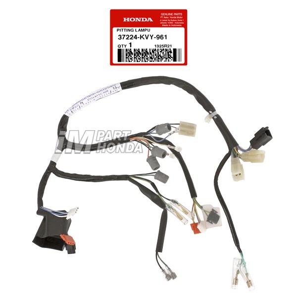 37224-Kvy-961 Pitting Lampu Kabel Body Spedo Spedometer Beat Karbu