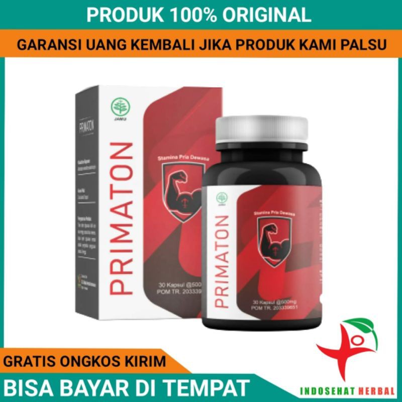 PRIMATON OBAT KUAT HERBAL PRIA TAHAN LAMA ASLI ORIGINAL OBAT EJAKULASI DINI AMPUH(GRATIS ONGKIR)