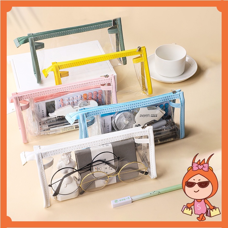 

Reseller Welcome - S5993 Kotak Pensil Bening / Kotak Pensil Kapasitas Besar Multifungsi / Pencil Case Bening / Pencil Case Kapasitas Besar