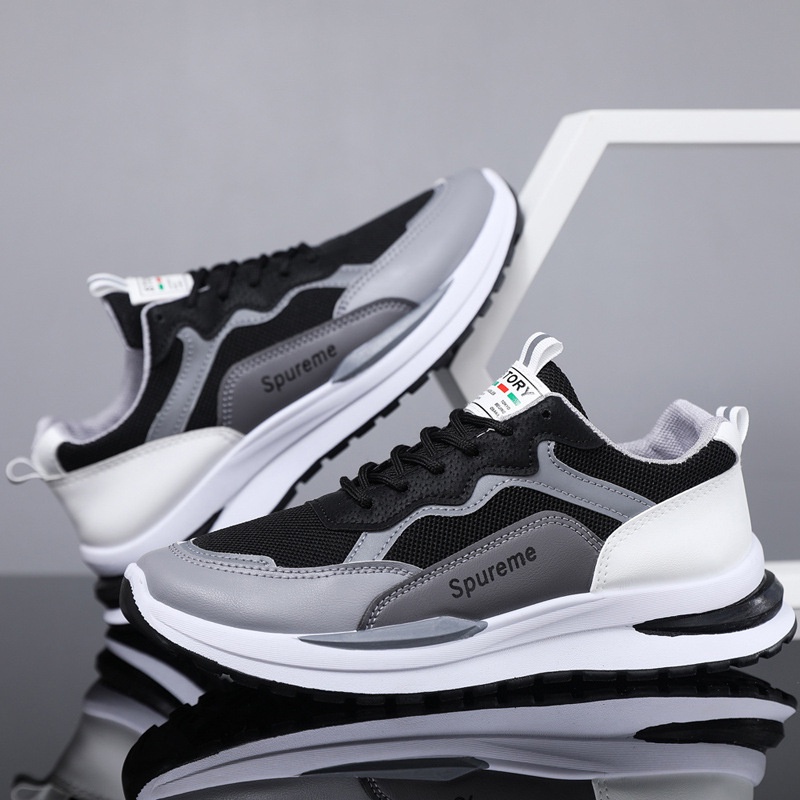 Sepatu Pria Sneakers Cowok - 𝐃𝐎𝐊𝐊𝐀.𝐢𝐝𝐧 volcano Sneakers casual Santai - Sepatu Pria Running Trend 20