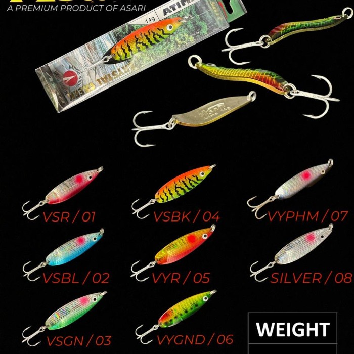 Spoon Asari Atima 14gram/20gram