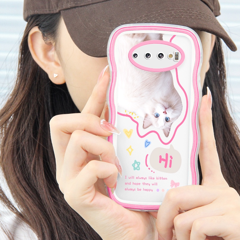 Silikon Case For Samsung Galaxy S10 Plus S10 4G S8 Plus S9 S9 Plus   Stiker Kucing Lucu Hewan Peliha