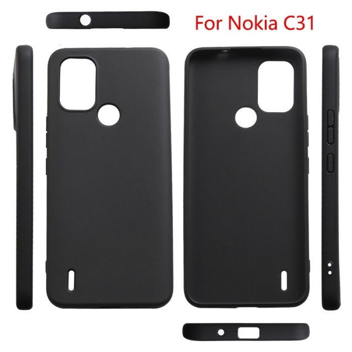 Case Nokia C31 Case Softcase Slim Matte Original Casing