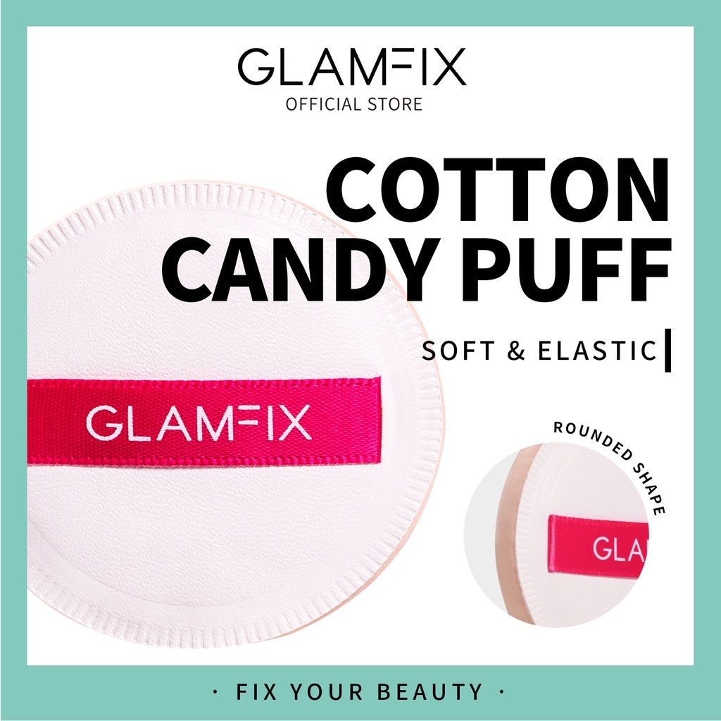 GLAMFIX COTTON CANDY PUFF SPONS BEDAK CAIR