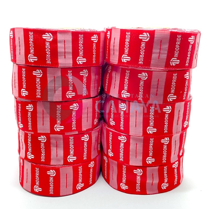 

4x6cm label woven damask, label rajut, label tenun, label tas, label kaos, label hijab, merek