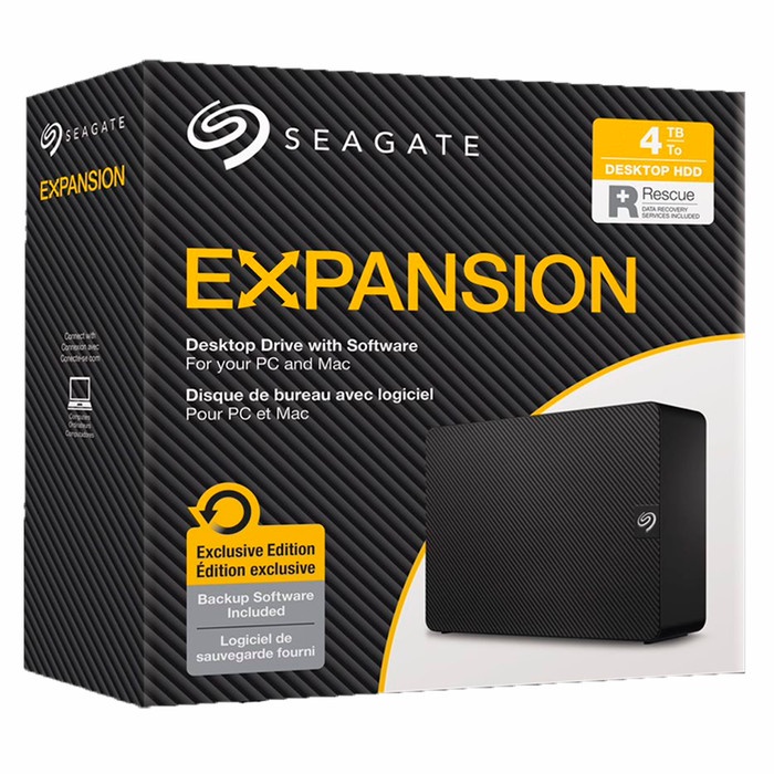 Seagate Expansion Desktop 3.5 " 4TB/HDD Eksternal 3.5"/HDD External DT