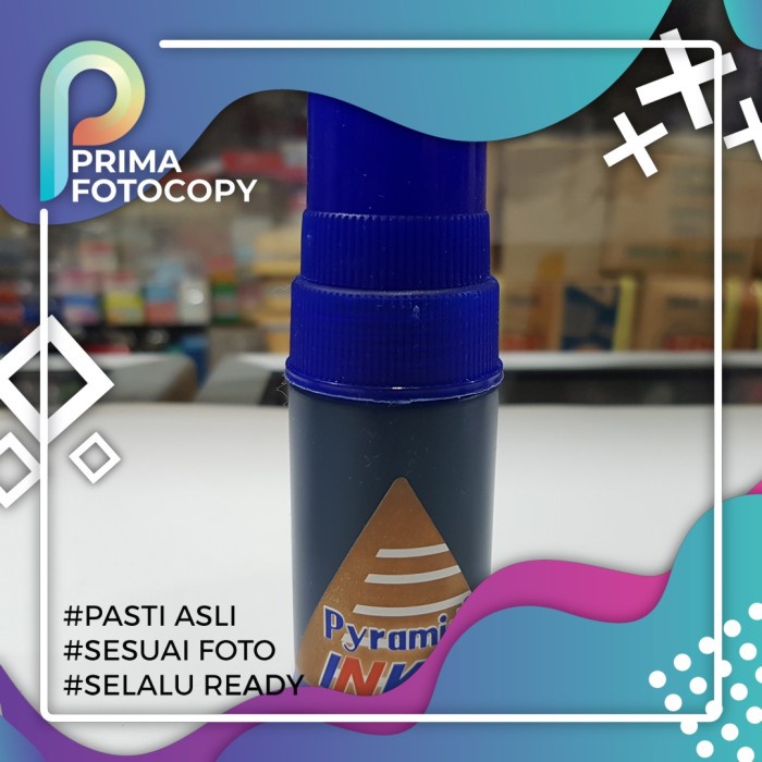 

Tinta Bak Stempel Stamp Pad INK Biru | Wita Daishin 50cc | Original