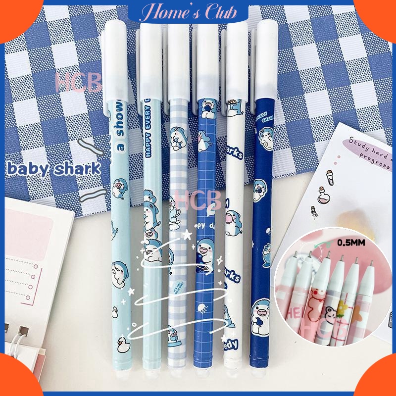 

HCB Pulpen Gel Tinta Bisa Dihapus / Pulpen Gel Magic / Gel Erasable Pen Motif Karakter Lucu / Anak Warna Sekolah Bolpoin