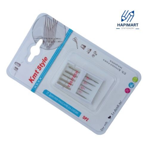 Jarum Mesin Jahit 5 PCS/Jarum Jahit Kaos Anti Skip untuk Mesin Jahit