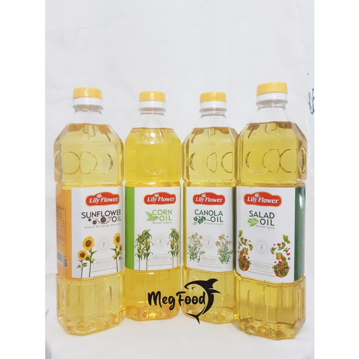 

Lily Flower Oil 1L | MInyak Canola - Corn - Salad - Sunflower