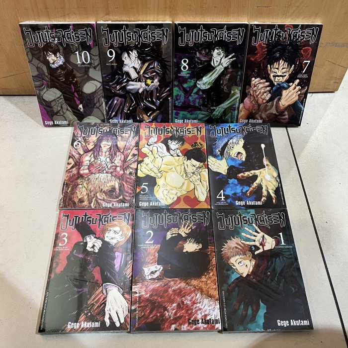 Komik Jujutsu Kaisen 01 02 03 04 05 06 07 08 09 10 by Gege Akutami - Volume 06