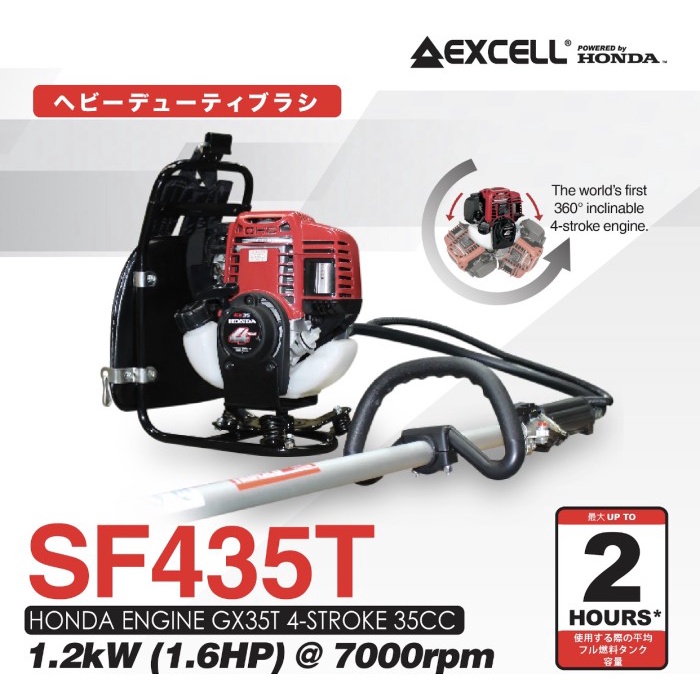 Mesin Potong Rumput Honda 435T Mesin pemotong Rumput Honda Excel Japan