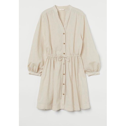 best -Baju Tunik Wanita Muslim Azkia - Harisgo Atasan Dress Linen Terbaru - black