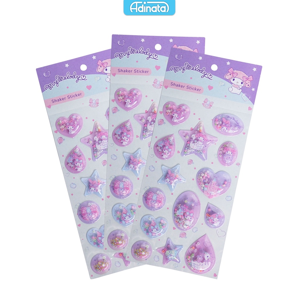 

My Melody Shaker Stickers 2313-6176 - Adinata / Sticker