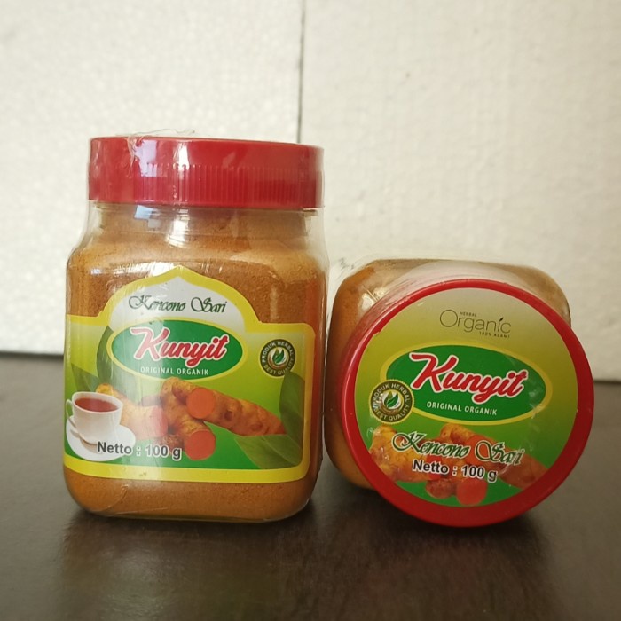 

Free Ongkir COD Kunyit Bubuk Original Organik Kencono Sari 100gram Asli Original Mengobati maag pada lambung, Melancarkan haid, Membantu menurunkan berat tubuh dll