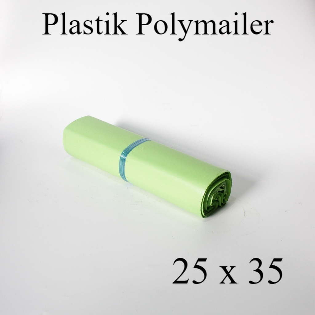 

Plastik Polymailer Hijau 25 x 35 cm / Plastik Polimer / packaging Kantong Amplop isi 100 pcs - Master Pack Indonesia