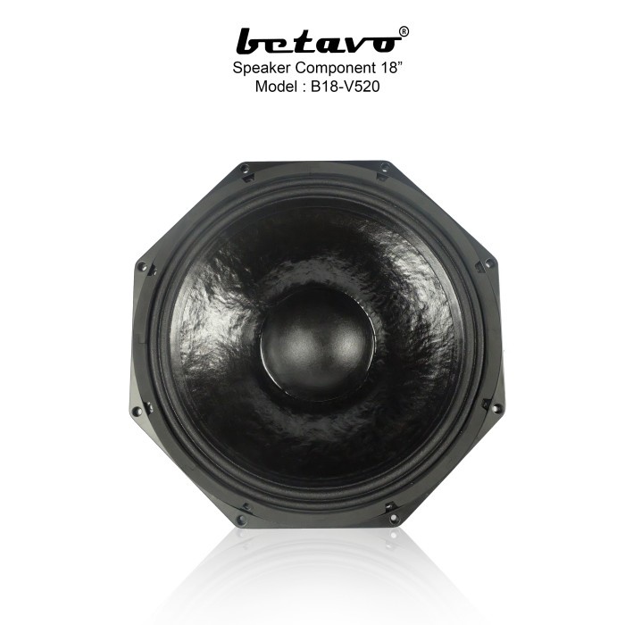 SPEAKER COMPONENT 18" BETAVO B18-V520 PROFESSIONAL AUDIO KOMPONEN
