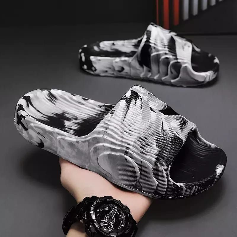 Sandal Pria Sandal Slop Gosome Motif Loreng 39-43 8831