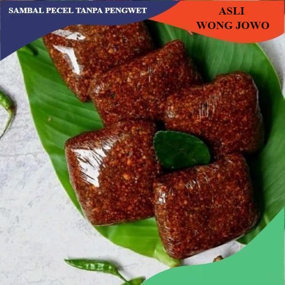 

BUMBU PECEL ASLI WONG JOWO NYONYA SUSI 250gr SAMBEL PECEL PEDAS MANIS ASG