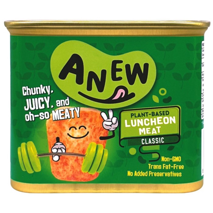 

Anew Plant Based Luncheon Meat 340 g / ANEW Daging Vegetarian - Anew CLASSIC