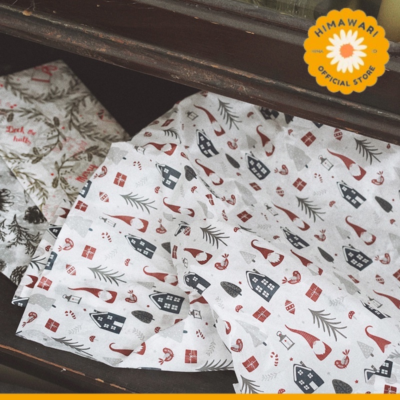 HIMA - (1 PACK) FP1 CALOR Kertas Tissue 10 Lembar Tisu Buket Kertas Bunga Cotton Paper Wrapping Flor