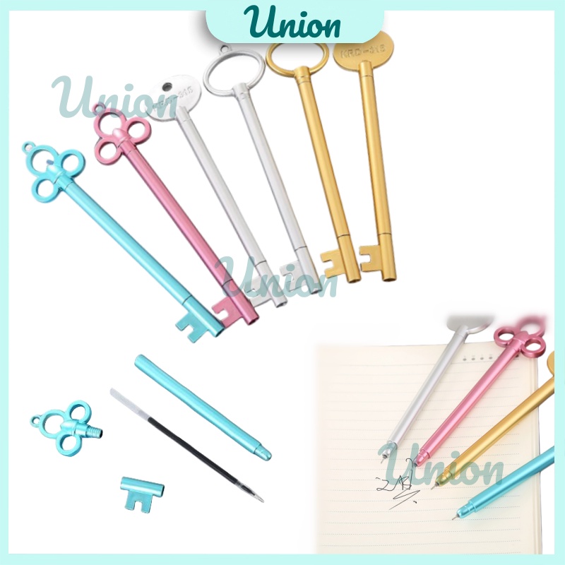 

UM Pulpen Gel Bentuk Kunci Pulpen Unik / Bolpoin Gel Karakter / Pena Kunci Classic / Alat Tulis Sekolah / Pulpen Anak Sekolah